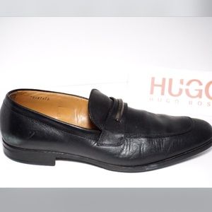 hugo boss portland solid bit loafer